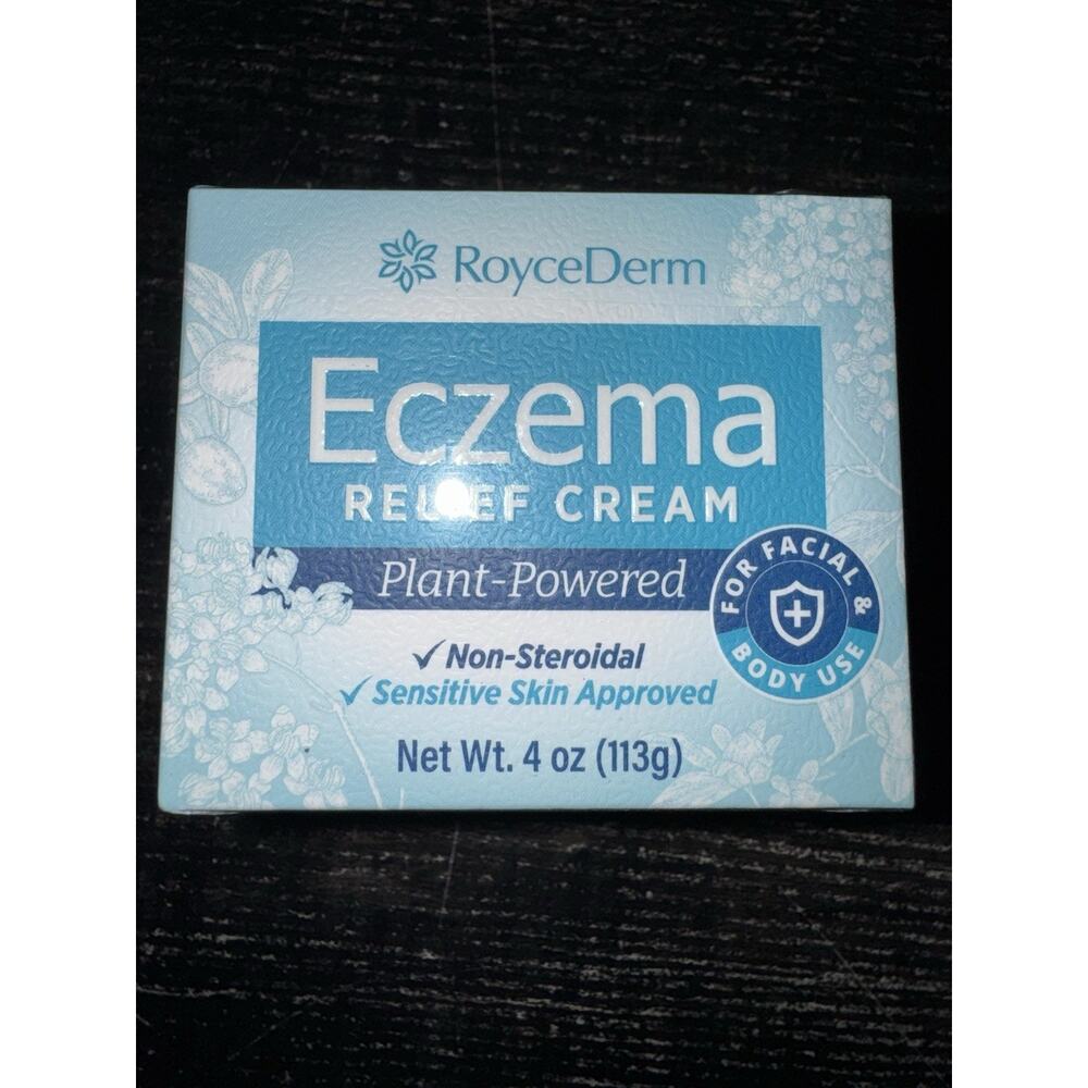 Roycederm Eczema Relief Cream 4oz Plant Powered